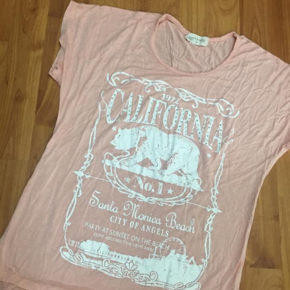 French Pastry Cali bling bear tee